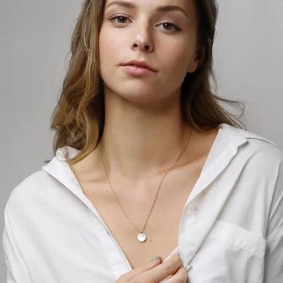 🎉HP🎉 initial letter necklace- silver - Picture 2 of 2